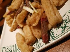 手撕牛干巴炒藕条-云海肴·汽锅鸡·云南菜(领展购物广场·中关村店)