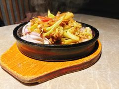 铁板上的花菜-杭州酒家(庆春路店)