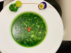 翡翠鲜虾鱼荣羹-泛太平洋大酒店·海天楼中餐厅·粤菜