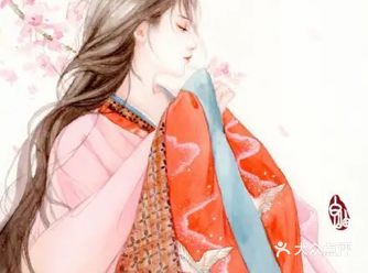 这组画来自插画师白岫,他的古风的作品看似“何彼浓矣
