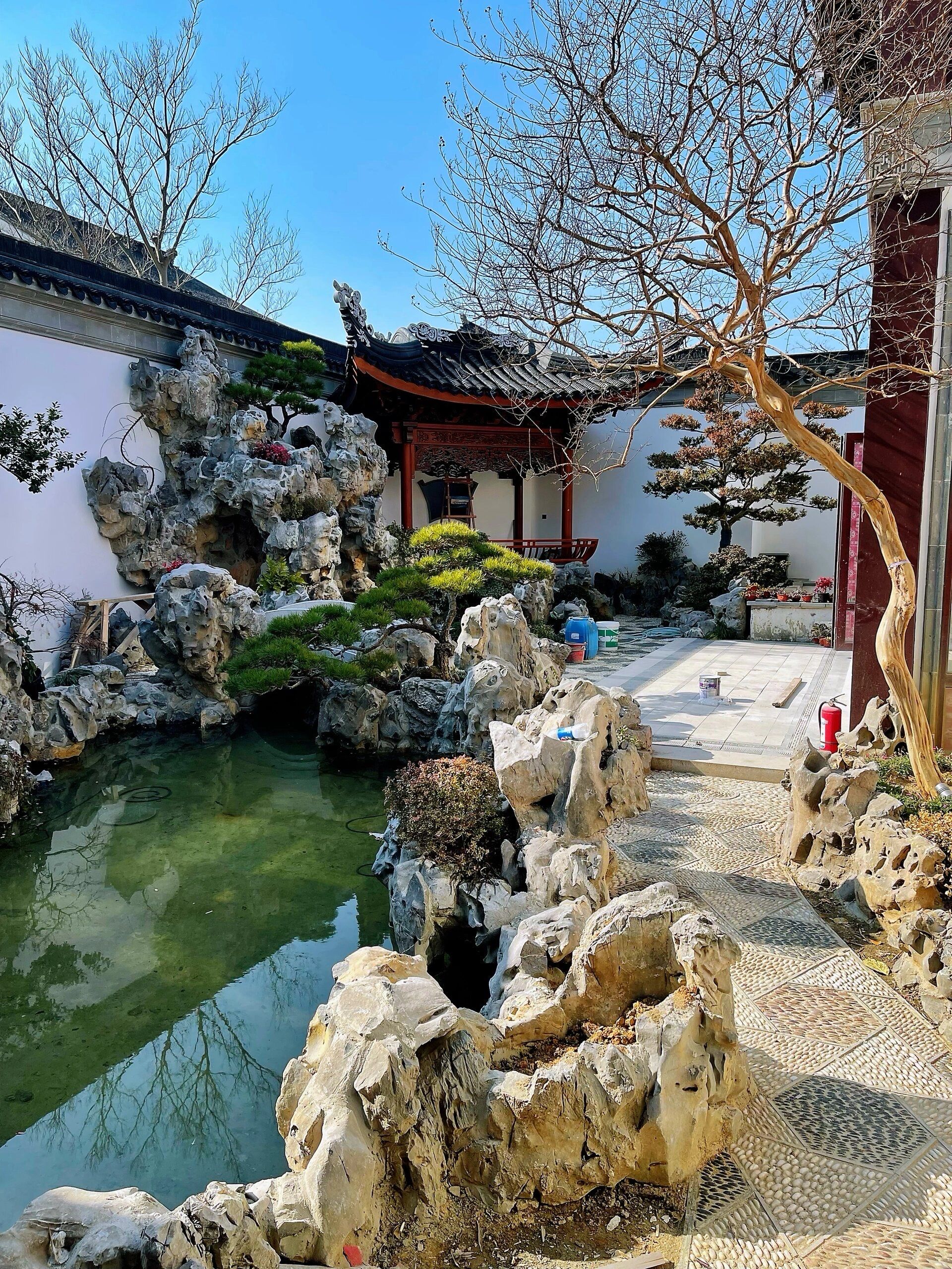 苏式园林设计,中式古典之美