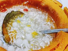 南瓜酒酿小圆子-玫瑰厅上海菜(兴国路店)