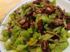 辣子炒土猪肉-滇铺子·云南特色菜·第九届野生菌美食节(东风东路c86店)