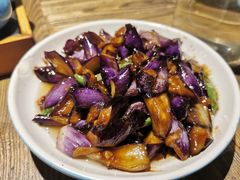 酱爆茄子-老头儿油爆虾(胜利河美食街店)