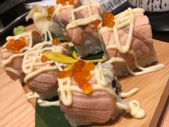 炙烧三文鱼寿司-yokocho上横町·日本食街(深业上城店)