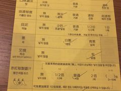 菜单-一兰拉面(新宿中央东口店)