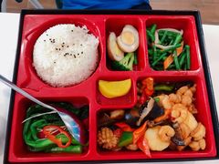 日本豆腐鲜虾套餐-贝林大翅鲸简餐厅(国家海洋博物馆店)