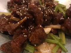 蒜香蜜汁排骨-绿茶餐厅(成都大悦城店)