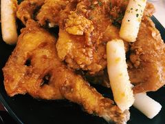 酱油蒜香炸鸡-玛喜达韩国料理·炸串·小吃(苏宁易购店)