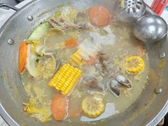 海鲜猪骨煲-凤城康记饭店