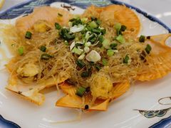 粉丝蒸扇贝-旺鲜渔港连锁餐厅·珠海特色美食地标(爱情邮局店)