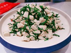 沙葱拌豆腐-宁夏国强手抓羊肉·清真菜(未央路凤三店)