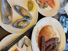 -大中华希尔顿酒店-念自助餐·海南美食·三文鱼