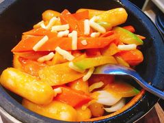 石锅芝士年糕-韩宫宴烤肉·料理(苏州中心店)