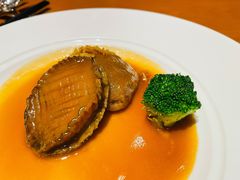 鲍汁金柚皮脆米烩鲜鲍-广州富力君悦大酒店空中花园