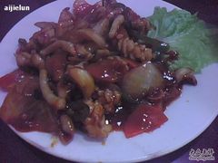 炒鱿鱼很很好吃呢-米郎餐厅·朝鲜族料理(延长路店)