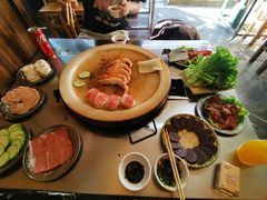 -老姐石板烧烤+铜炭火锅(总店)