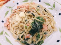 三文鱼奶油面-萨莉亚意式餐厅(悦荟广场店)