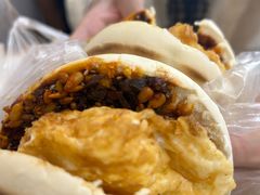 蛋菜夹馍-老马家马蓉蛋菜夹馍·腊牛肉夹馍(回民街店)