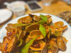 辣炒蛤蜊-老姑砂锅·烧烤天津菜(体北道店)