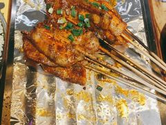 炭烤五花肉-嘎嘎鸭脑壳(金琴店)