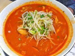 海鲜辣汤面-韩香福脊骨汤锅(上杭路店)