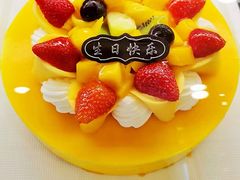 爱文芒果慕斯-可颂坊(中心书城店)