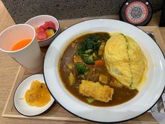 牛腩咖喱蛋包饭-池奈·咖喱蛋包饭(熙地港店)