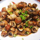 特别推荐烤五花肉，还有烧烤的鱿鱼也很不错