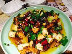 鲜椒爆鳗鱼-绿茶餐厅(西单老佛爷店)