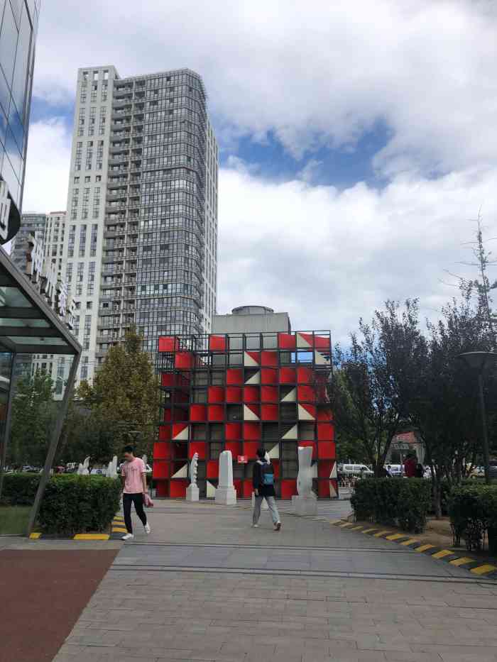 北辰泰岳大厦-"发现北京下雪是一件特别美的事情,在北京呆.