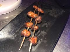 烤猪颈肉-烤匠麻辣烤鱼(青羊万达店)