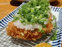 青桔葱花萝卜泥猪排套餐-堂本家洋食别馆·炸猪排(中心城店)