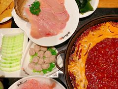 精品鲜鹅肠-纸盐河码头火锅(十八梯店)