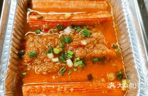 Garlic Sauce Crab Stick with Vermicelli