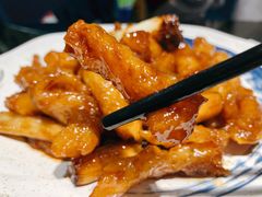 葱烧蹄筋-梅飞酒家(名辉豪庭店)