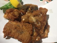 炸河豚鱼骨-天正河鲀·河豚亭(大连店)