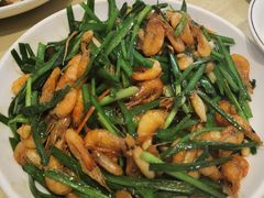 韭菜炒河虾仔-东山茶寮(新安店)