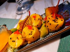 和风玉子豆腐-蜜桃花开·中西融合菜E&W(南长街店)