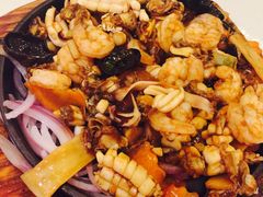 铁板三鲜-渔家颂歌渔家味道(青石路店)