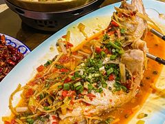 -盐与味葱葱鲫鱼•自贡菜江湖菜(春熙店)