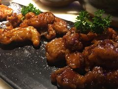 雪花糖醋里脊-绿茶餐厅(乐峰广场店)