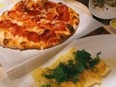 辣香肠西兰花披萨-Mercato莫卡多露台餐厅与酒吧(K11店)