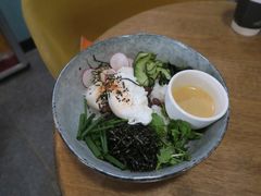 水波蛋腌蘑菇和风碗-Wagas沃歌斯(太古汇店)