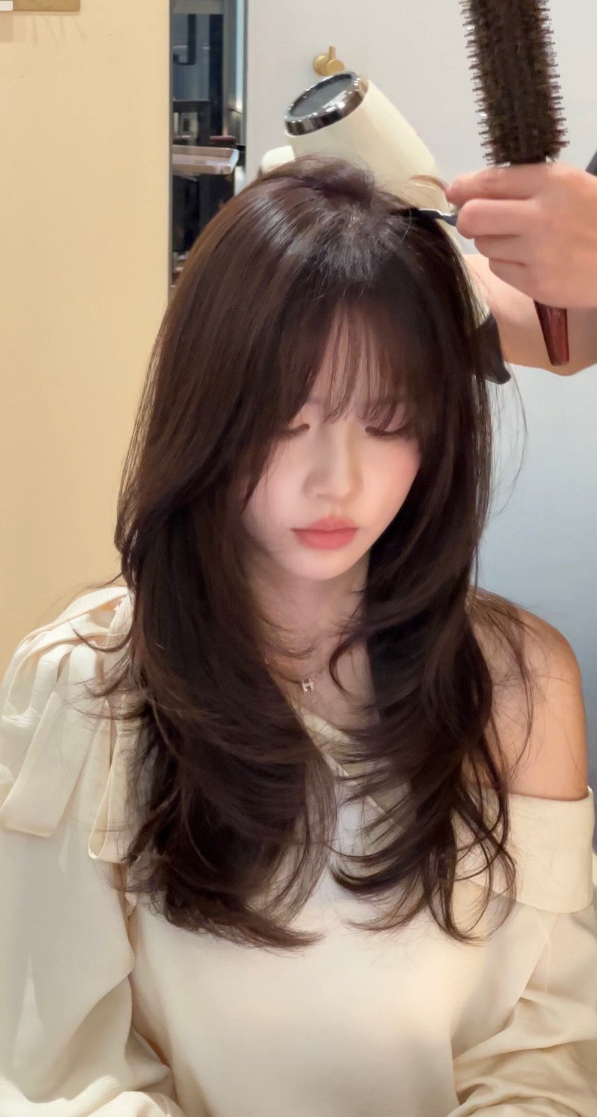 女生中长发发型