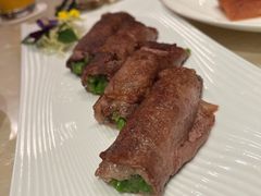 日本A5和牛西洋菜卷-8餐厅(新葡京酒店)