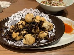 干菜炸汤圆-香园茶社·金陵小灶(老门东店)