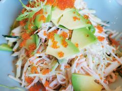 酪梨蟹籽沙拉-鹤菊怀石料理(江北店)