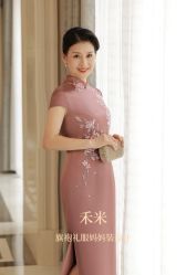 -禾米旗袍妈妈装礼服定制(嘉业国贸店)