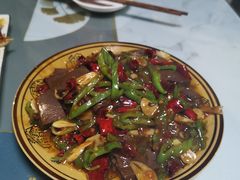 辣炒羊血-麦子油泼面(体育南路店)